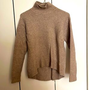 Madewell Waffle Knit Turtleneck Sweater